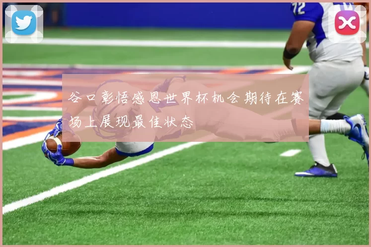 谷口彰悟感恩世界杯机会期待在赛场上展现最佳状态